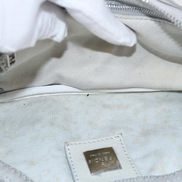 FENDI Shoulder Bag Cotton Gray - Picture 16 of 16